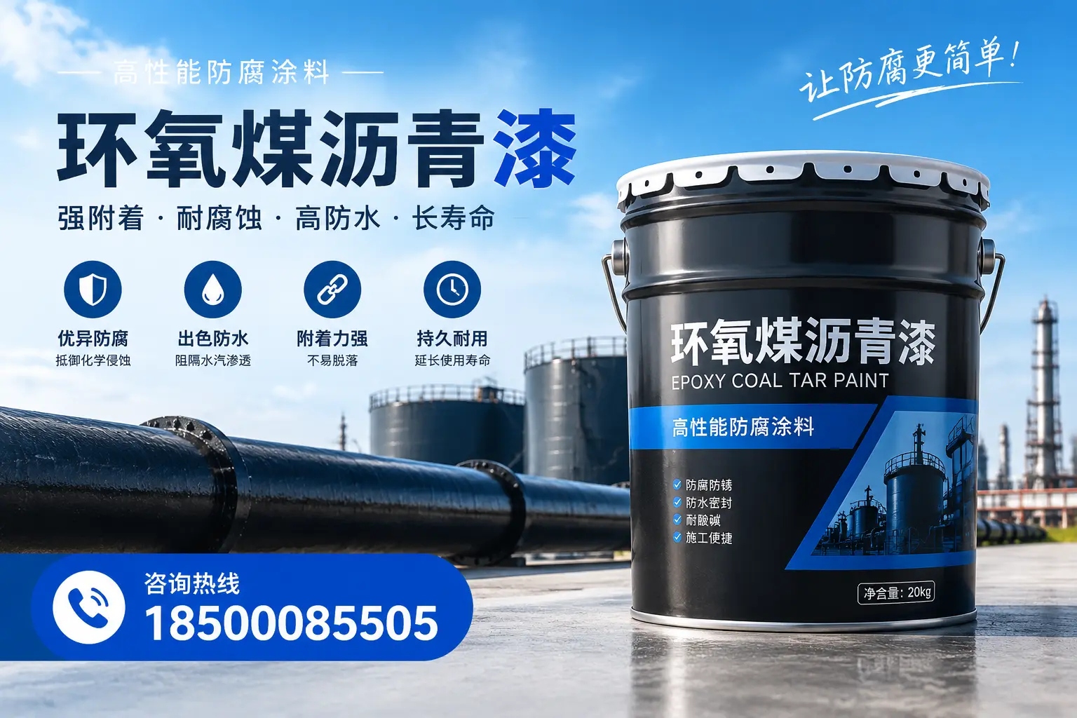 如何选择合适的环氧煤沥青漆?湛江用户必看技巧