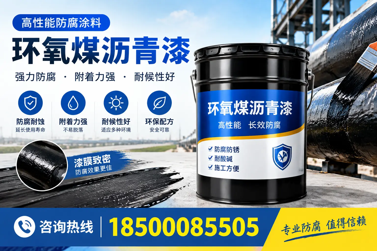 环氧煤沥青漆使用中的常见问题解答,湛江用户必看